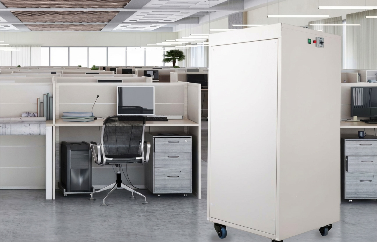 3 stage filtration for healthier indoor air