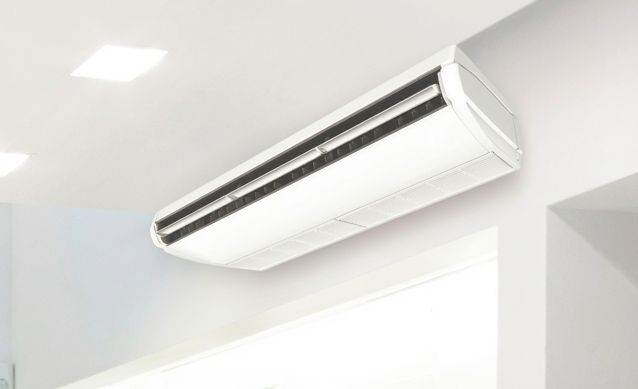 Easy installation for ceiling suspended units