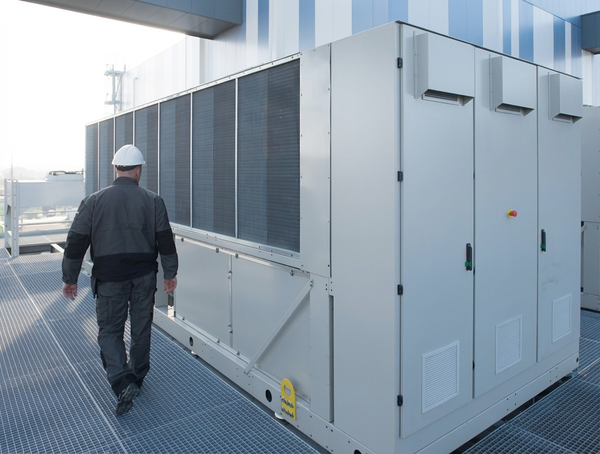 Windcatcher chillers cooling solution