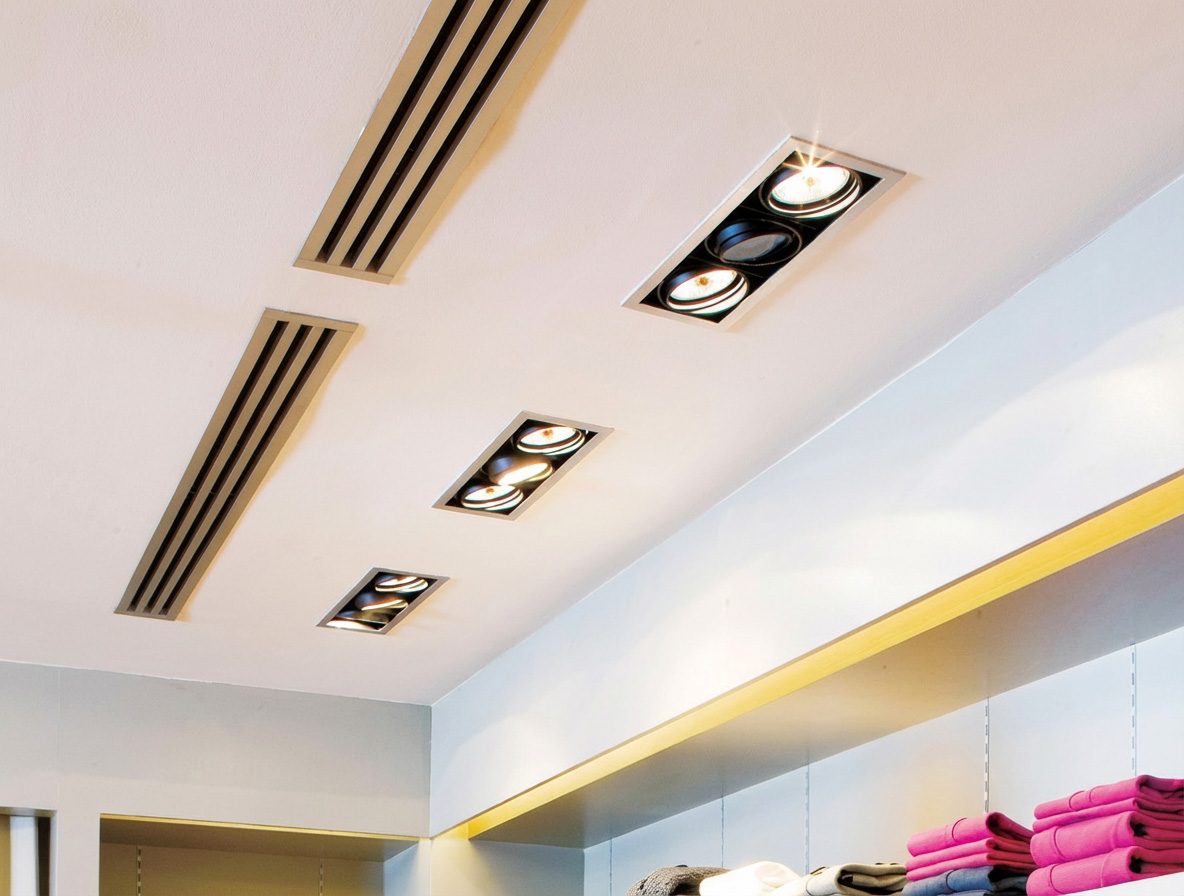 Windcatcher concealed AC compact design