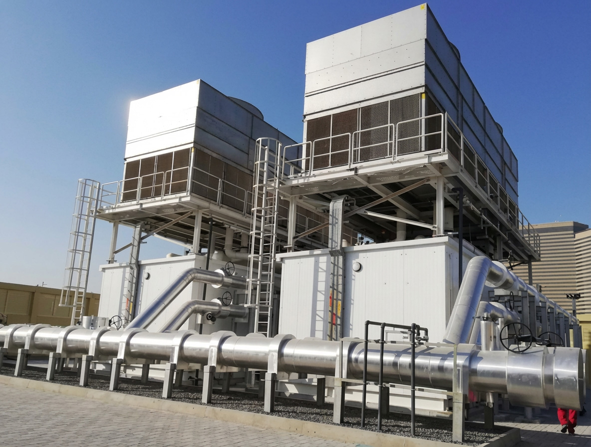 Commissioning modular central plant solutions