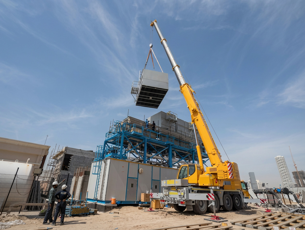 Installation coordination for modular plant